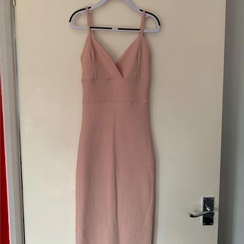 Miss Selfridge Blush Midi Dress